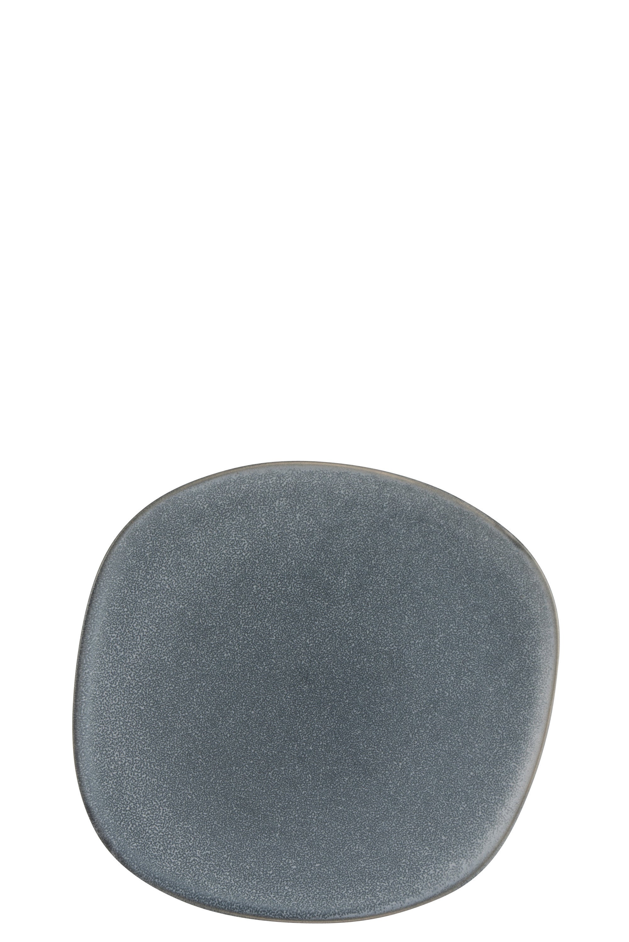 Assiette Louise Keramek Grise Grande - J-LINE