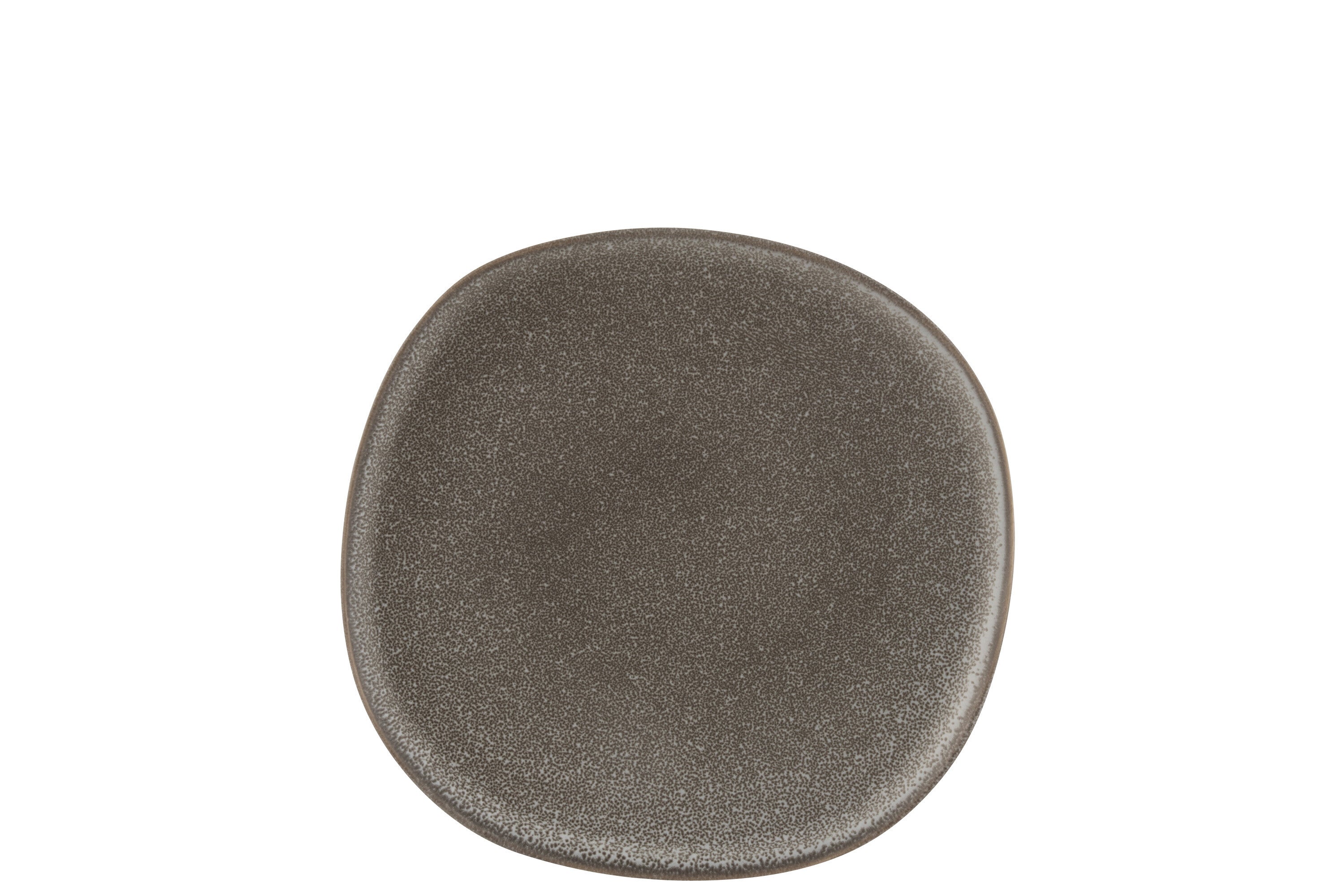 Bord Louise Keramiek Bruin M - J-LINE