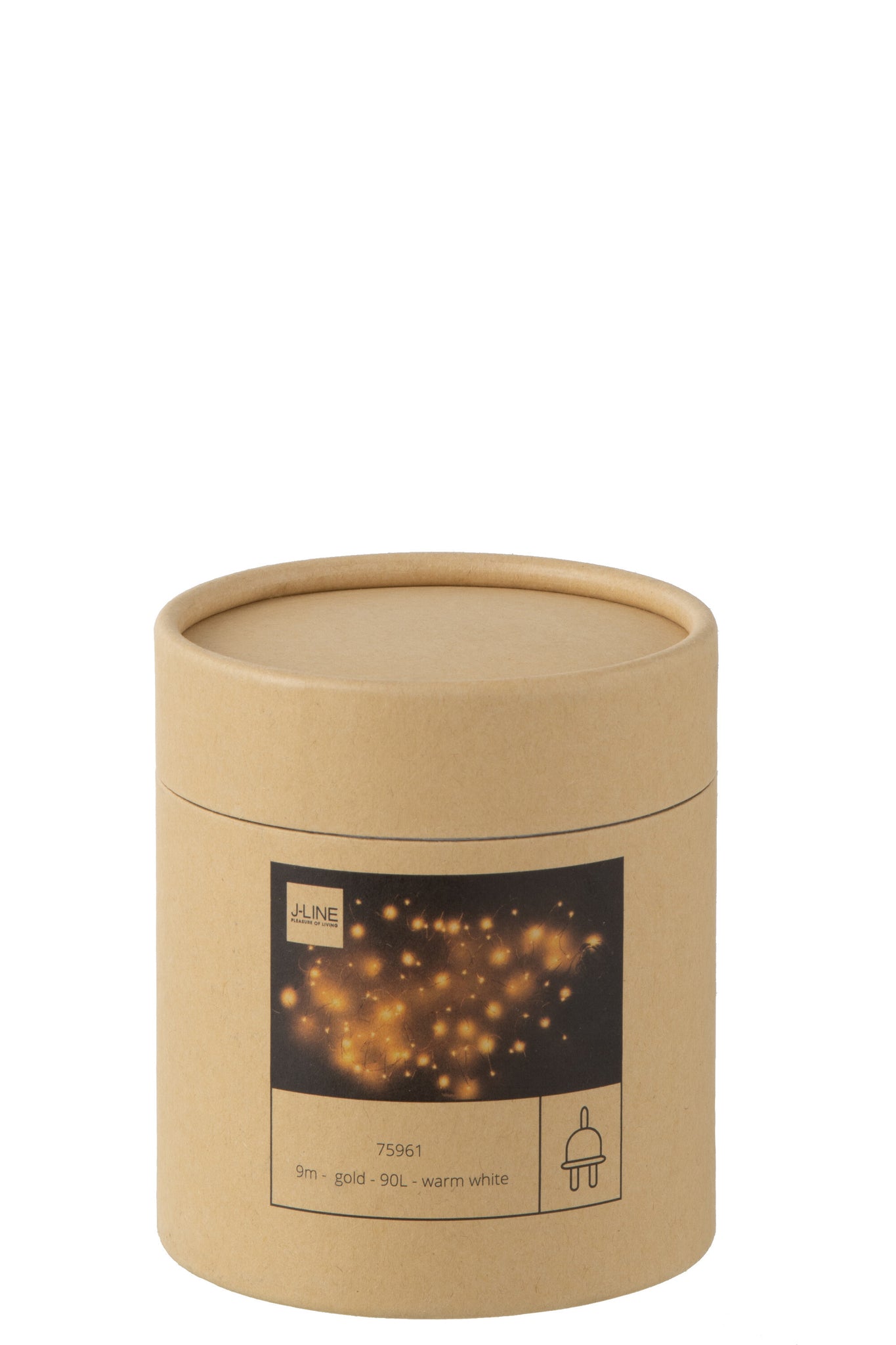 Kerstverlichtingssnoer 30M Goud 300Led Warm Wit - J-LINE