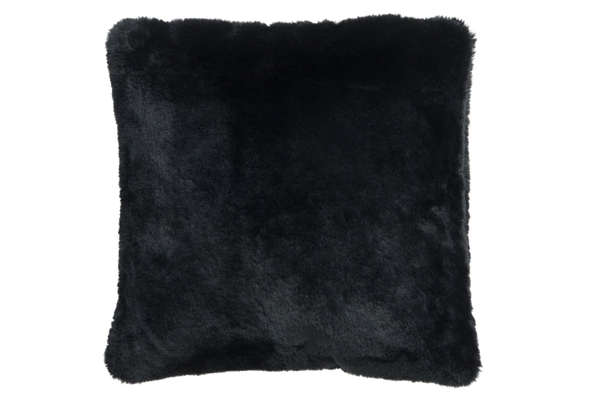 Coussin Cutie polyester noir - J-LINE