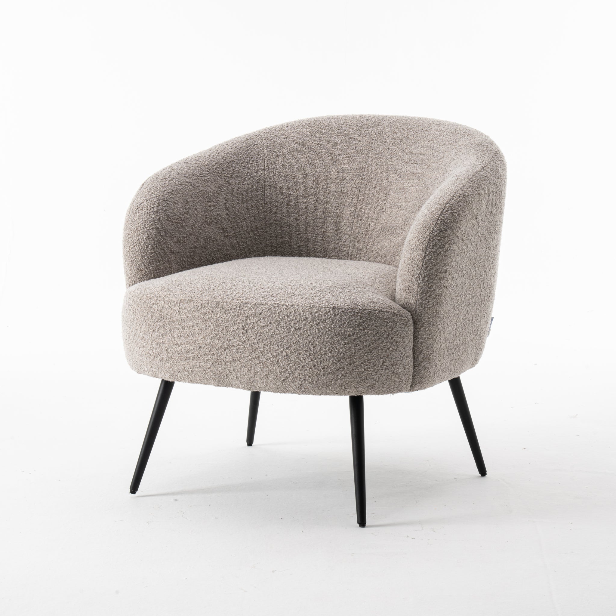 fauteuil Laura Stof Teddy natuurlijk - RVD