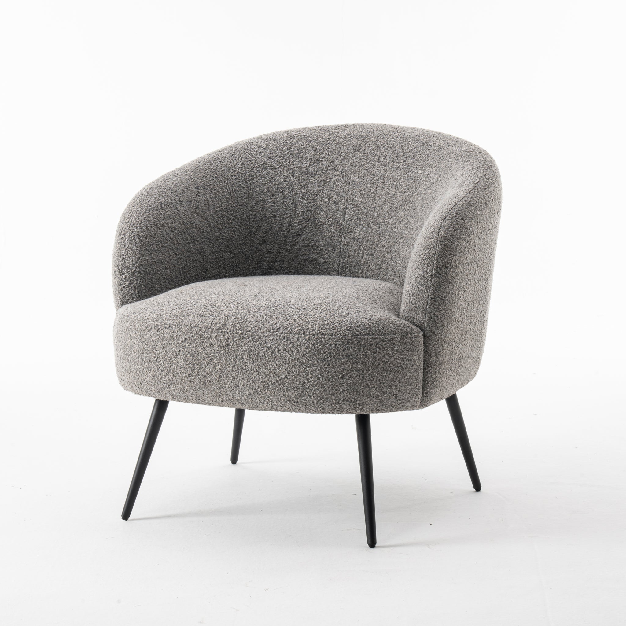 fauteuil Laura Stof Teddy Steel - RVD