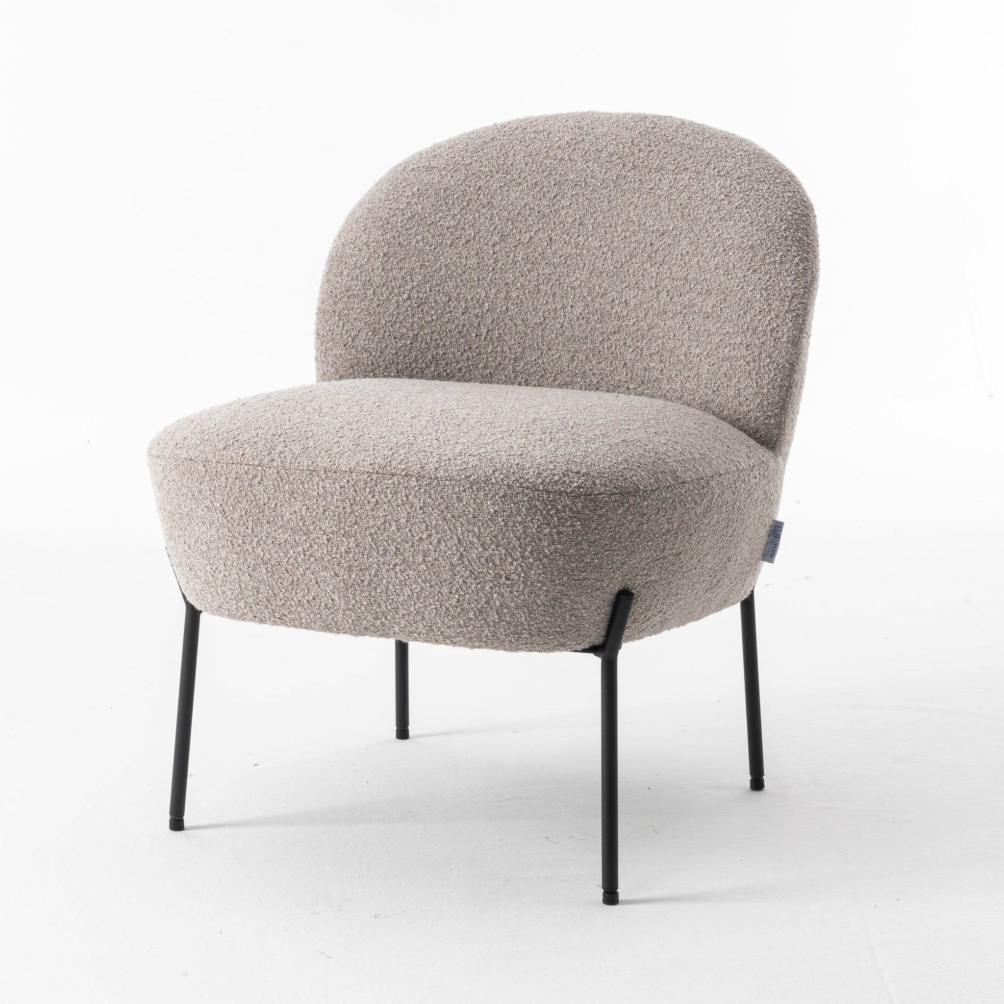 fauteuil Baudin Stof Teddy natuurlijk - RVD