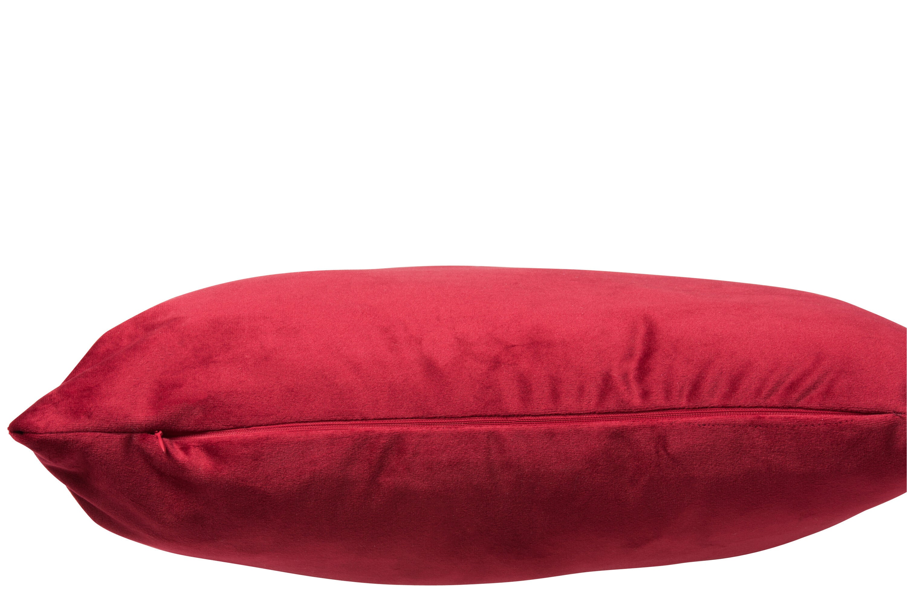 Kussen VK Fluweel Rood - J-LINE