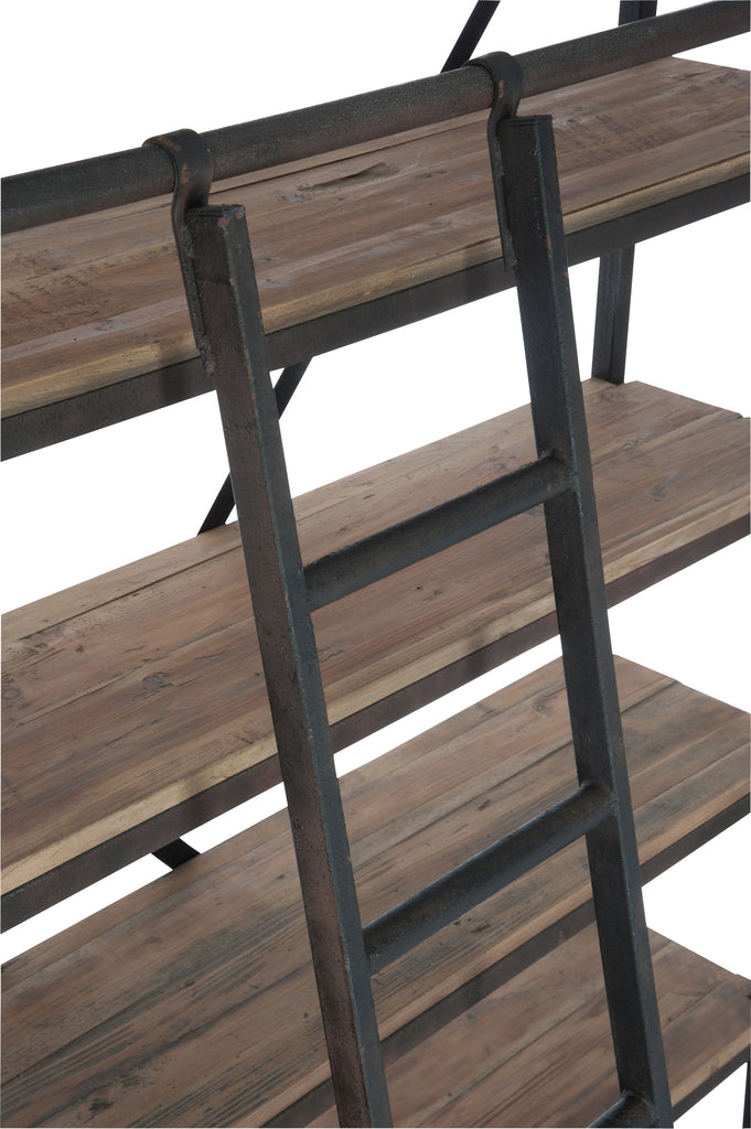 Boekenrek + Ladder - J-LINE