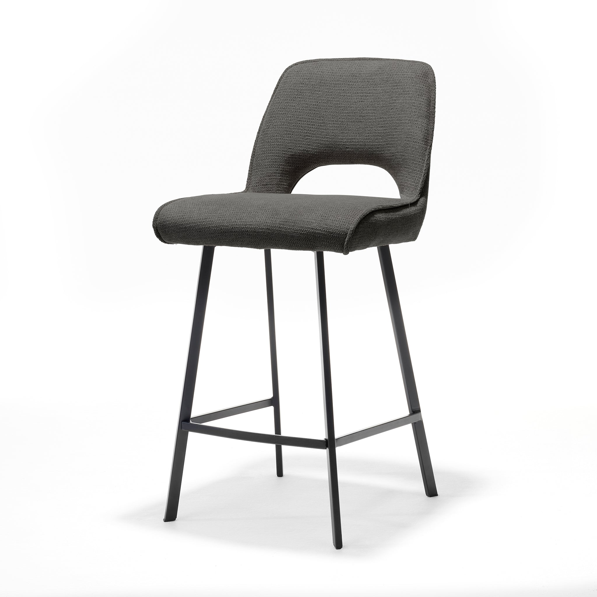 barstoel Jody Stof Aragon Antraciet - RVD
