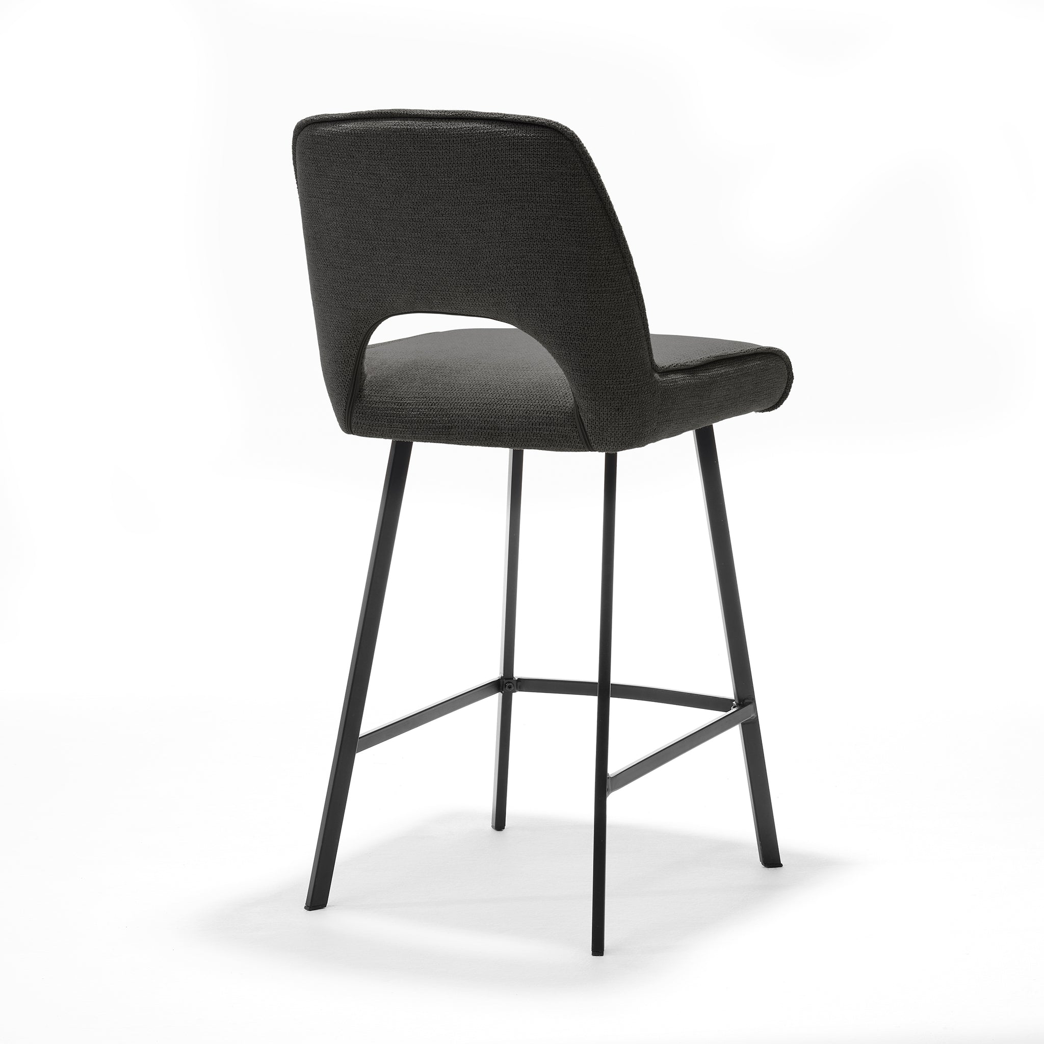 barstoel Jody Stof Aragon Antraciet - RVD