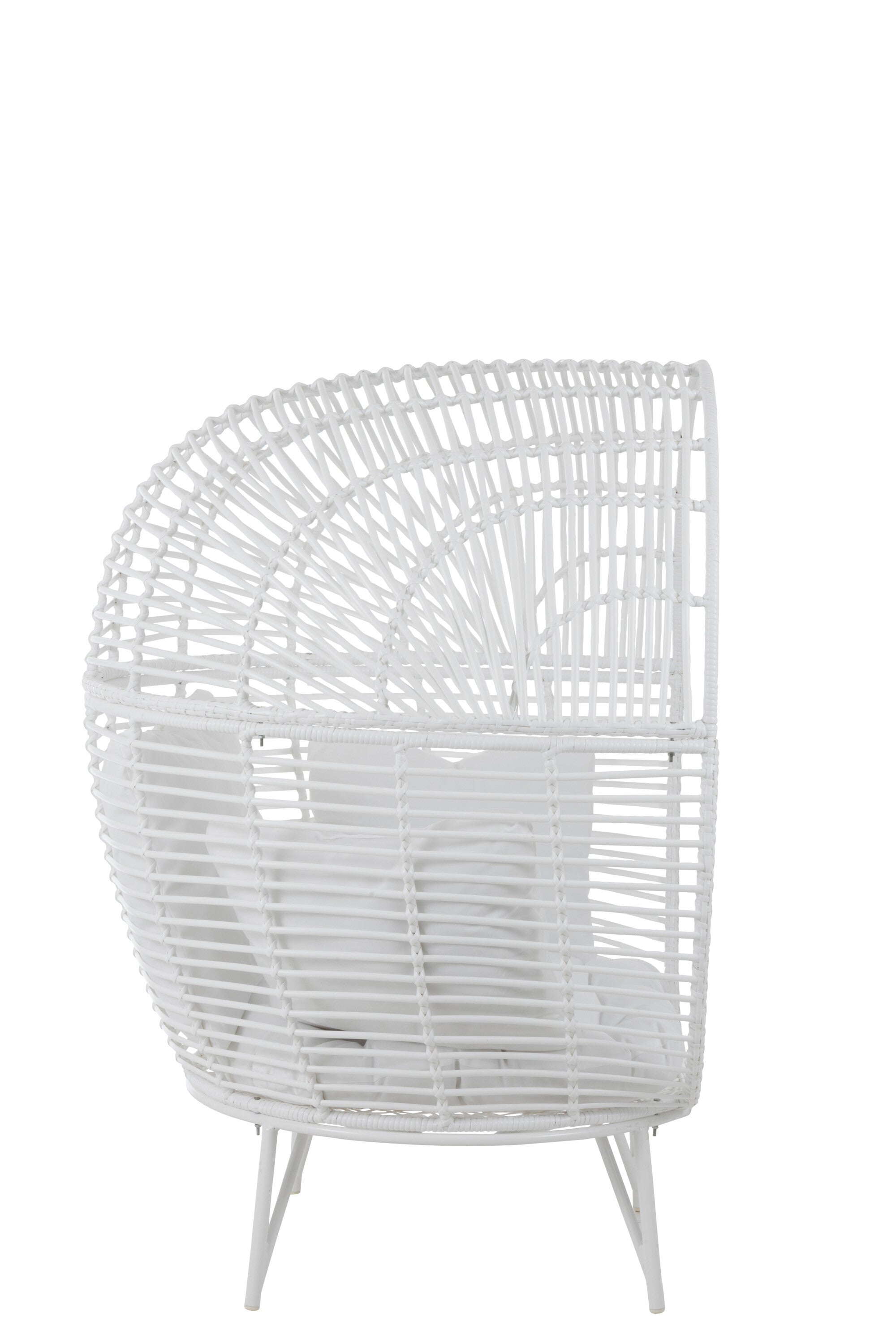 clubzetel Ovaal Staal Wit - J-LINE