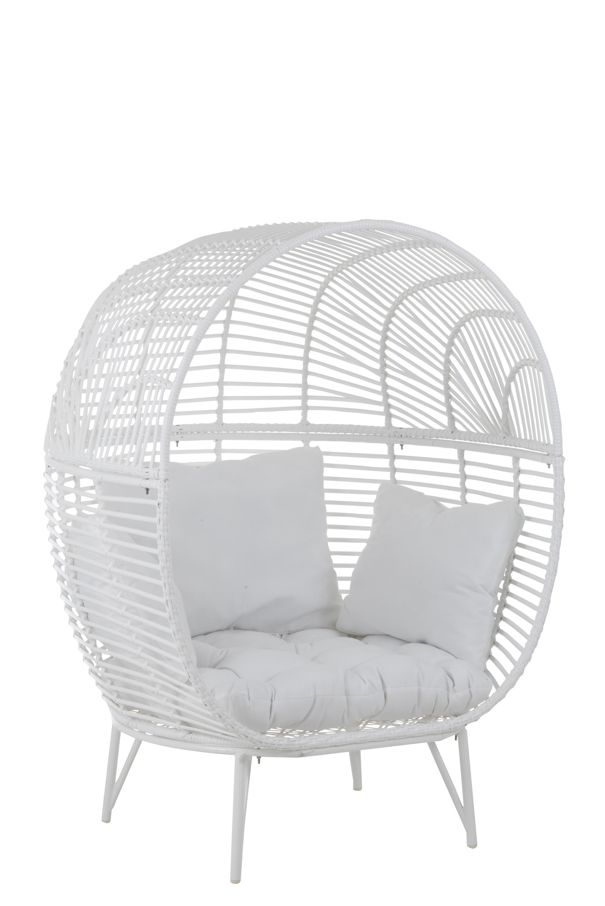 clubzetel Ovaal Staal Wit - J-LINE