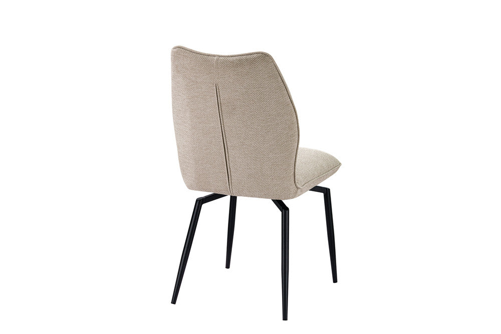 Stoel 'Lara' Draaibaar tot 0 ecru - RS