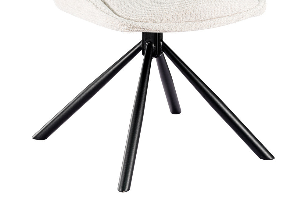 Stoel 'Mori' Draaibaar tot 0 beige - RS