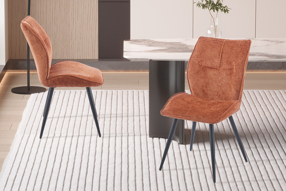 Eetkamerstoel 'Faye' roest - RS