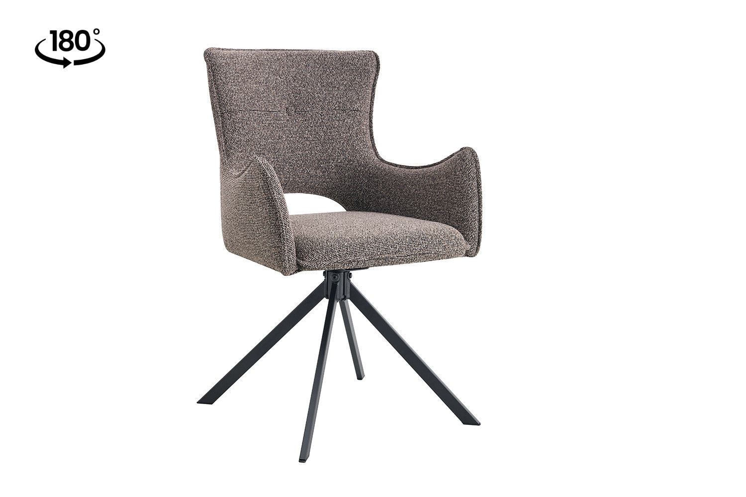 Armstoel 'Billy' Draaibaar tot 0 zand - RS