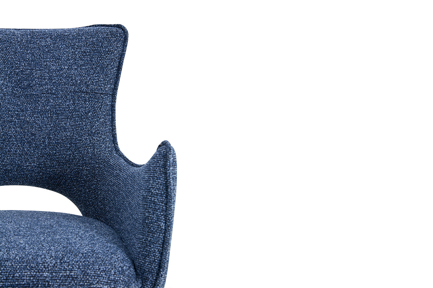 Armstoel 'Billy' Draaibaar tot 0 blauw - RS