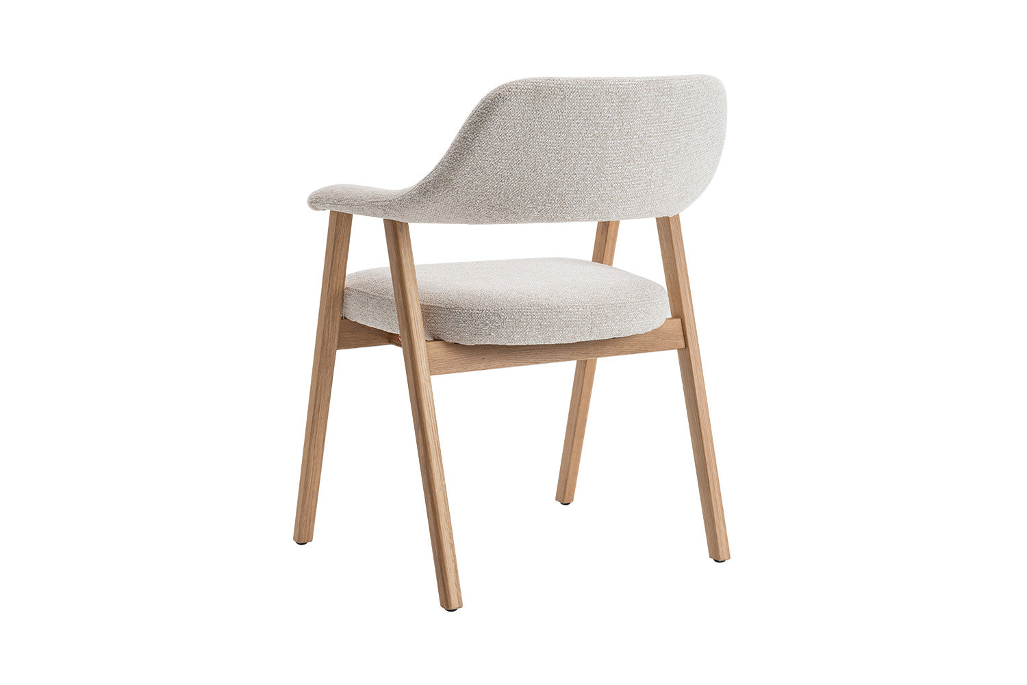 Armstoel 'Coralie' eik massief beige - RS