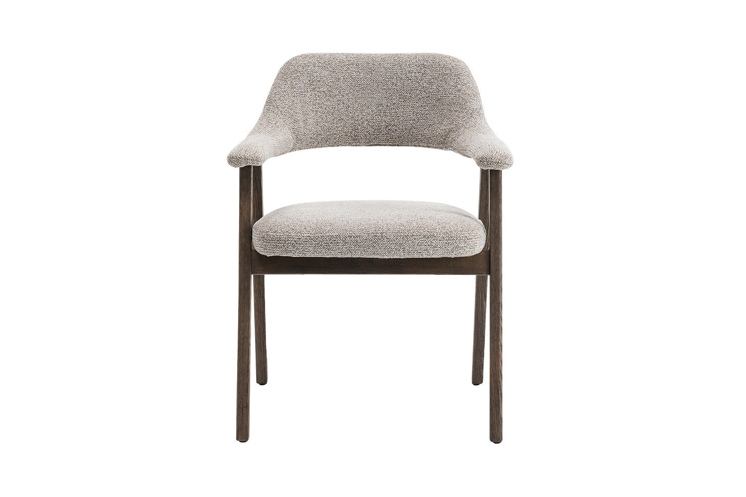 Armstoel 'Coralie' eik massief zand - RS