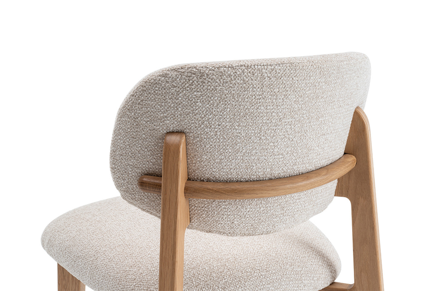 Eetkamerstoel 'Carmen' eik massief beige - RS