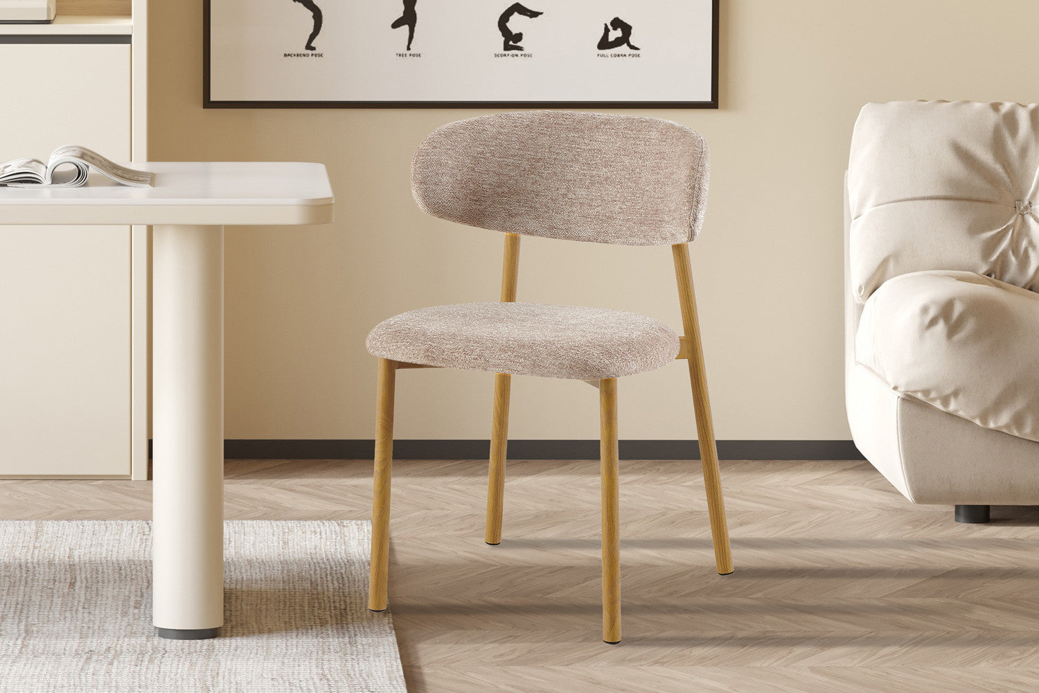 Eetkamerstoel 'Coco' Zand - RS