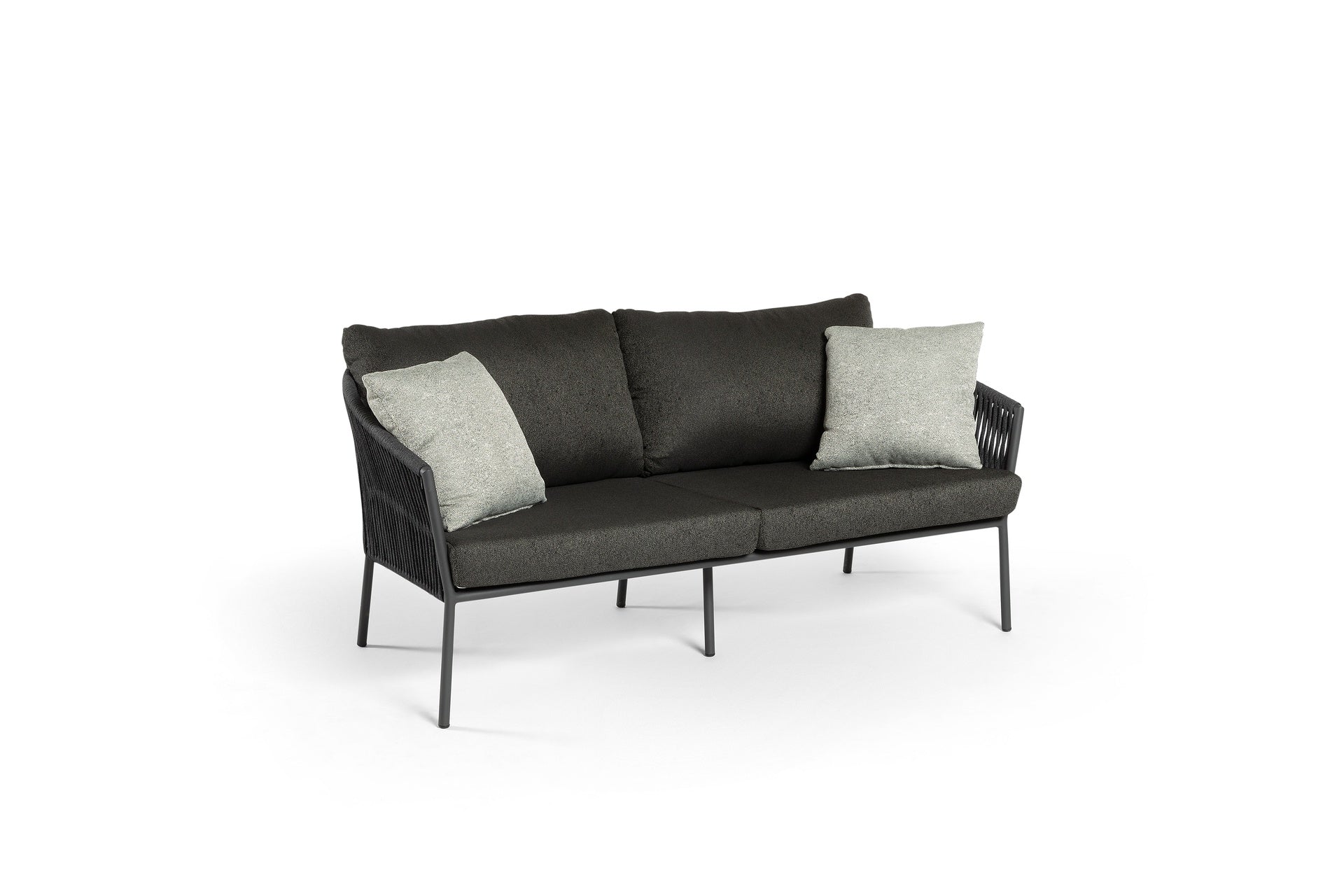 Outdoor lounge set Gabon charcoal - GESC