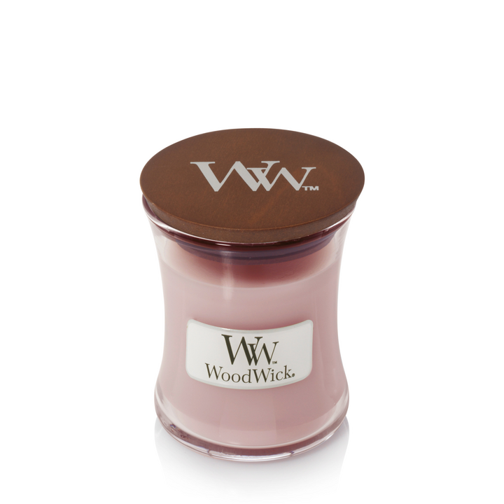 Mini WoodWick en bois de rose