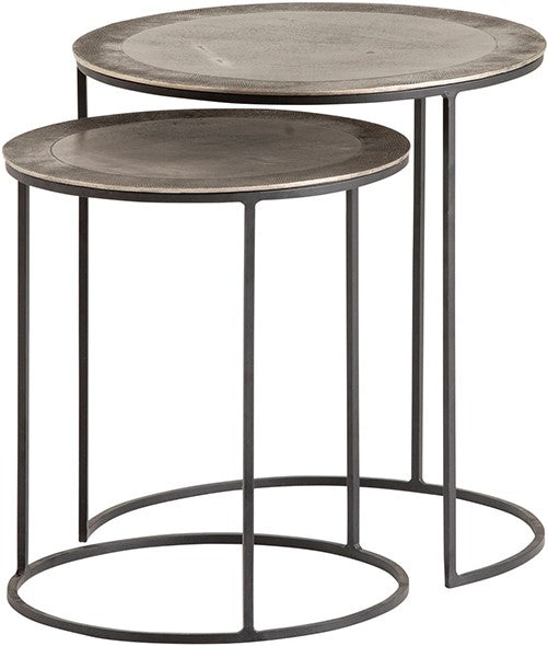Table d’appoint Sochi S/2 Nickel - NW