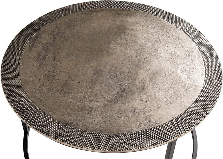 Table d’appoint Sochi S/2 Nickel - NW