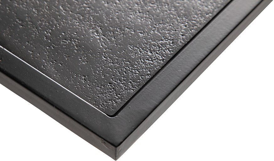 Laptoptafel Estoril, zwart brons