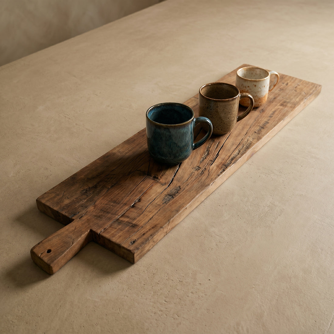 Farmwood borrelplank - 90 cm - RAW