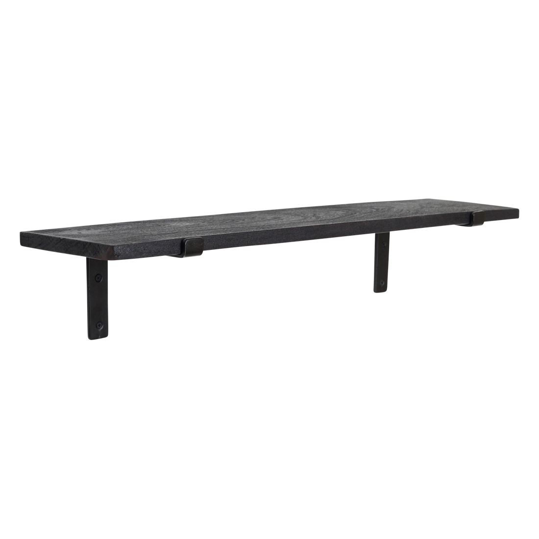 Wandplank Factory zwart 80 cm - RAW