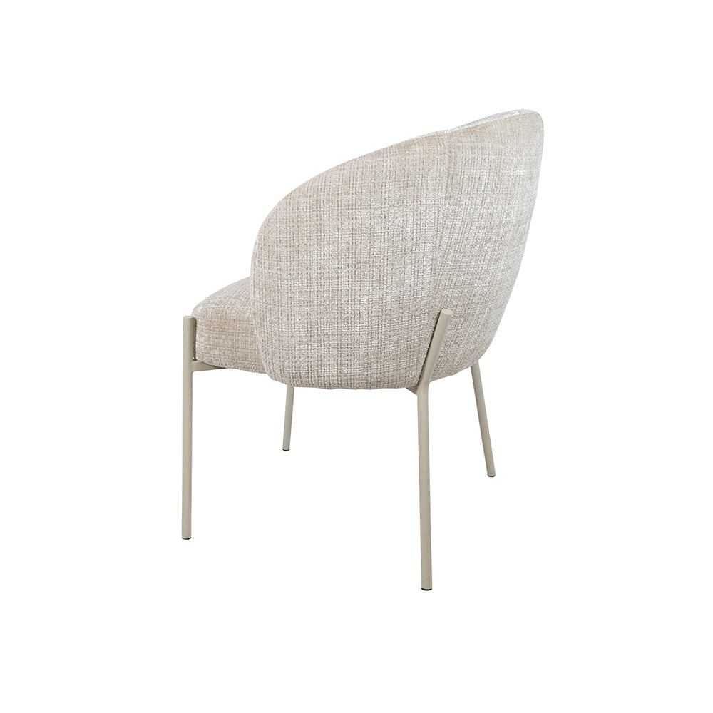 eetkamerstoel Adele - beige poten - Cremona - Taupe 04 (prijs = set van 2)