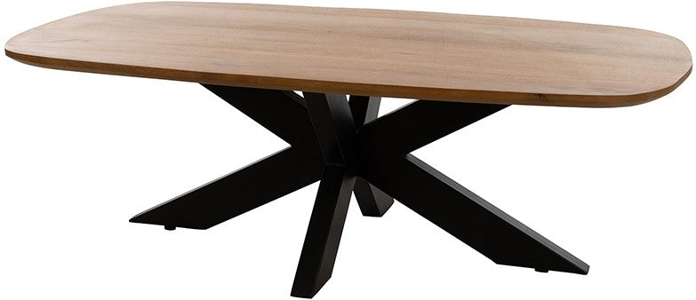 Table basse ovale 120, manguier - NW