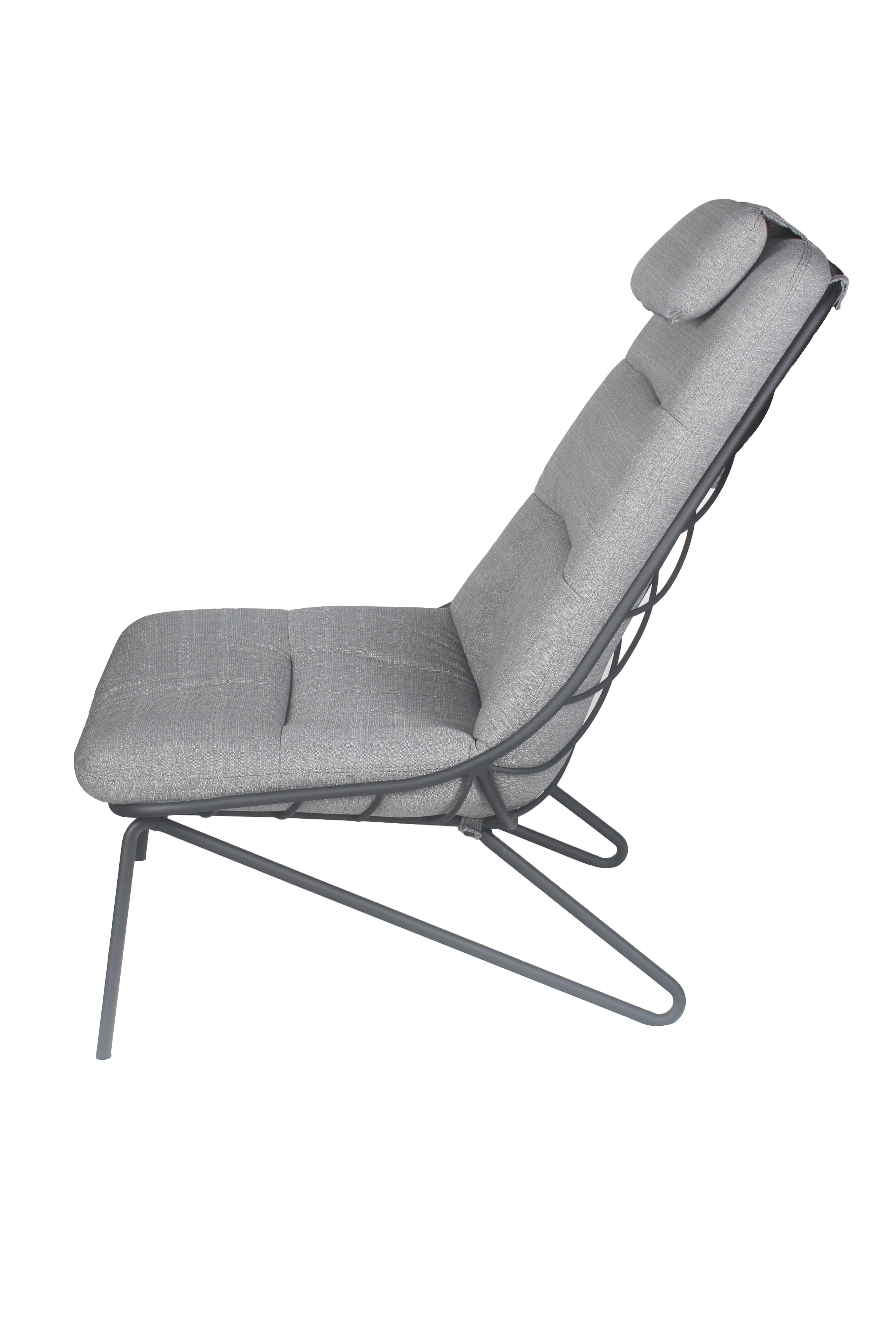 Outdoor loungezetel Alix zwart - LV