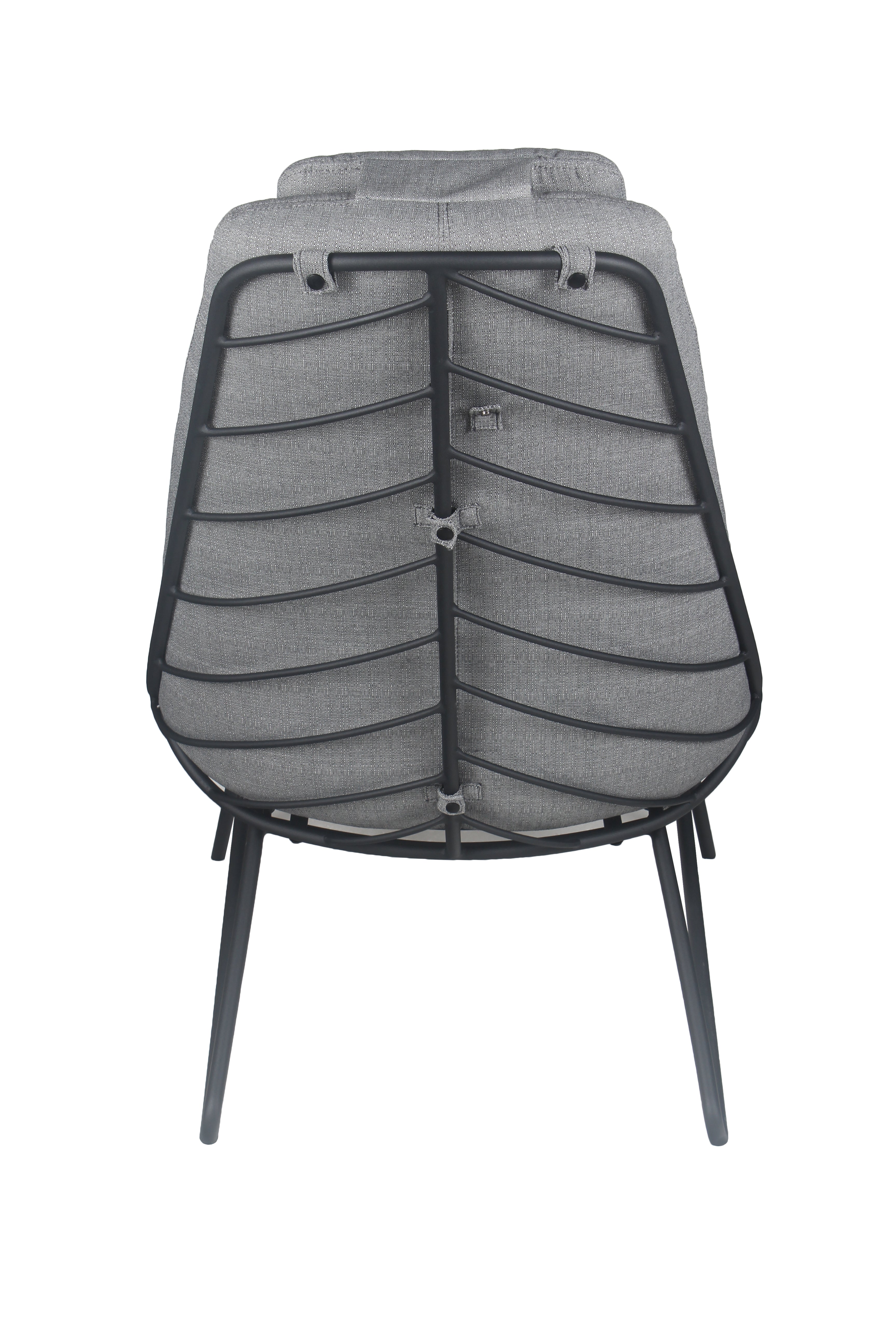 Outdoor loungezetel Alix zwart - LV