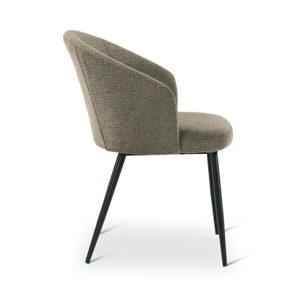 Fauteuil Cres : naturel ou gris foncé - VDC