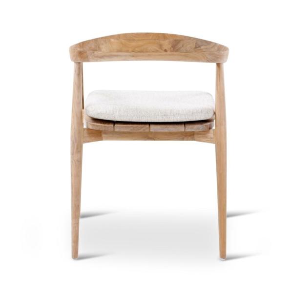 Fauteuil d'extérieur Emma en teck naturel - VDC