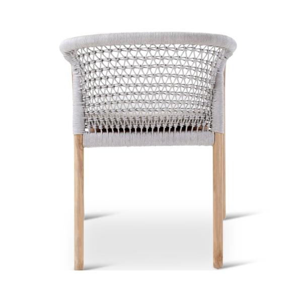 Fauteuil d'extérieur Lugano en teck naturel - VDC