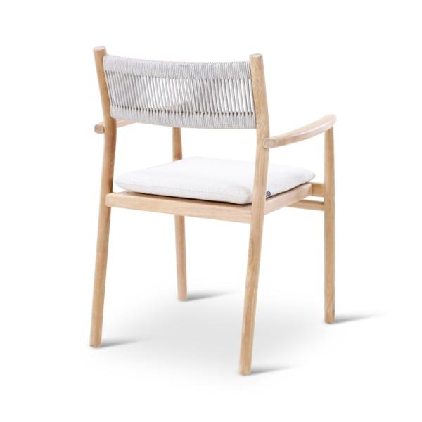 Armstoel outdoor Maloy teak naturel - VDC