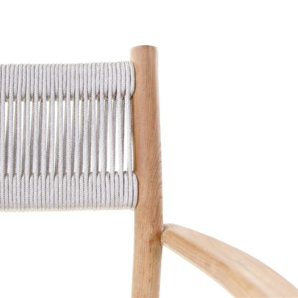 Armstoel outdoor Maloy teak naturel - VDC