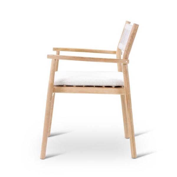 Armstoel outdoor Maloy teak naturel - VDC