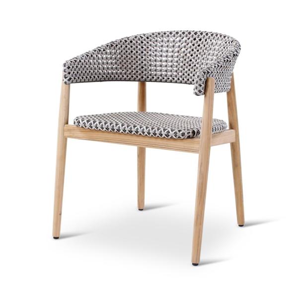Fauteuil d'extérieur Ralf en teck naturel - VDC