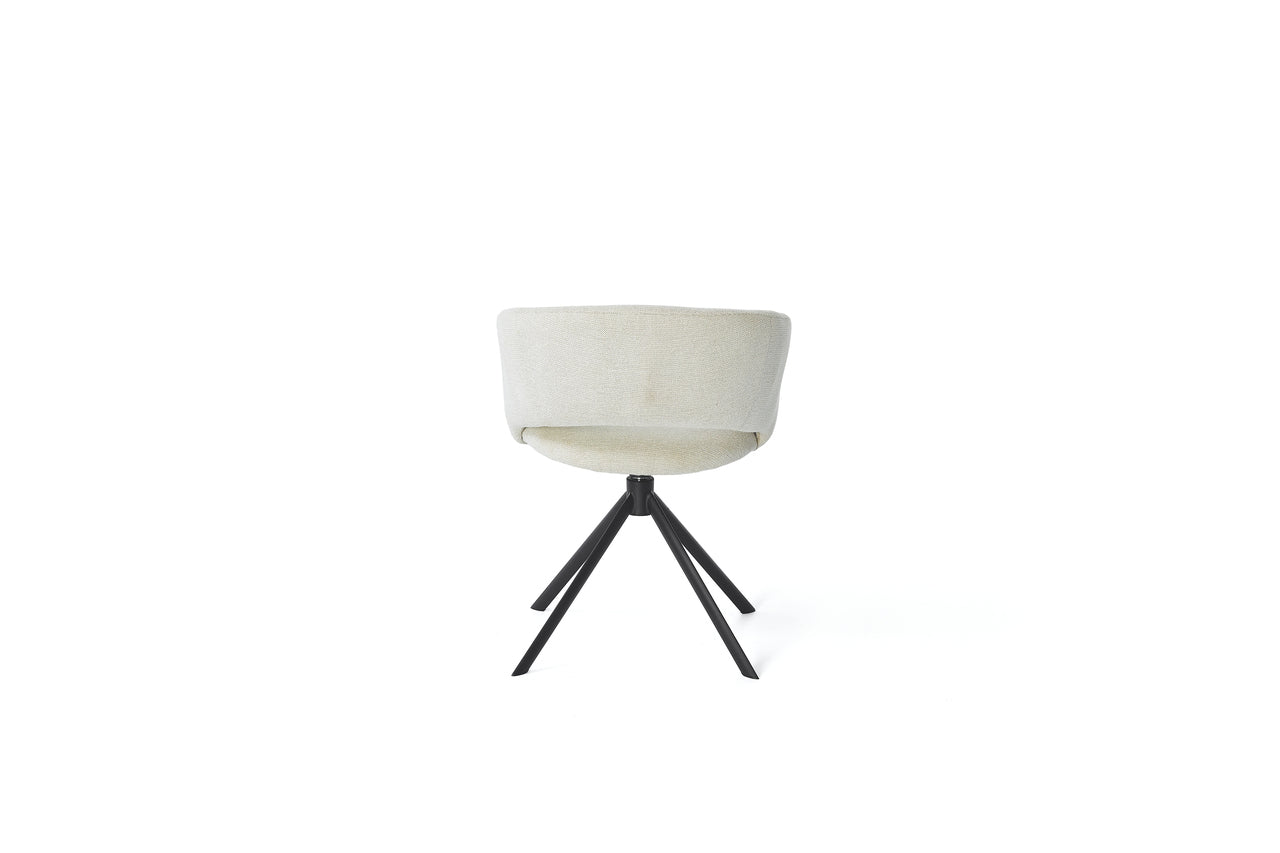 Armstoel ACE SWIFEL: SNEAK NATURAL 01 OF LINEN 110 - YL