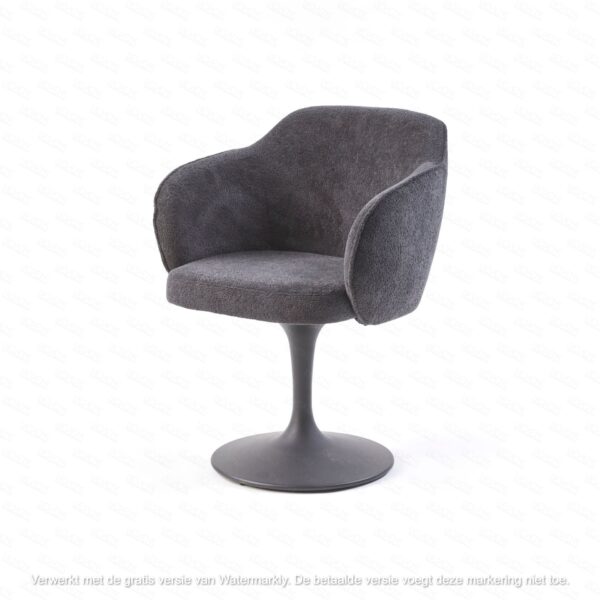 Fauteuil Saxon, pied métallique pivotant - LV