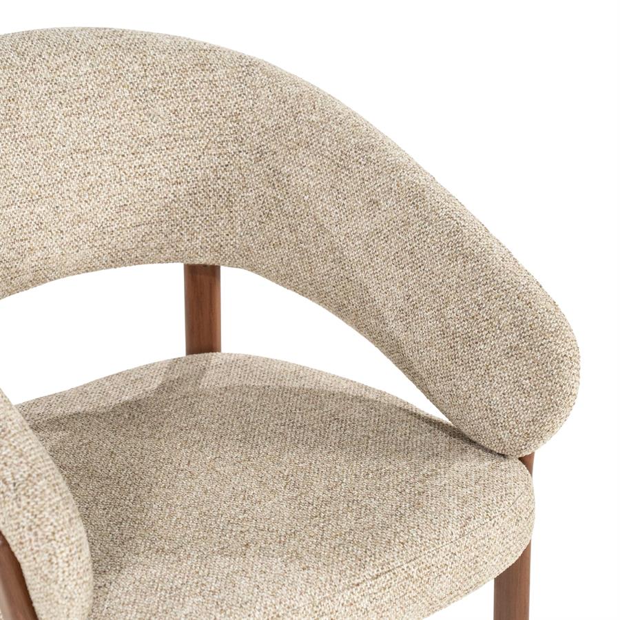 Armstoel Sedia bruin of naturel - BYB