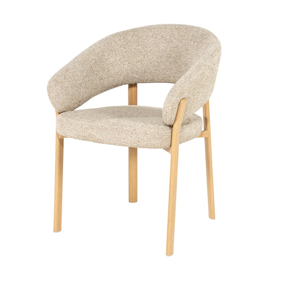 Armstoel Sedia bruin of naturel - BYB