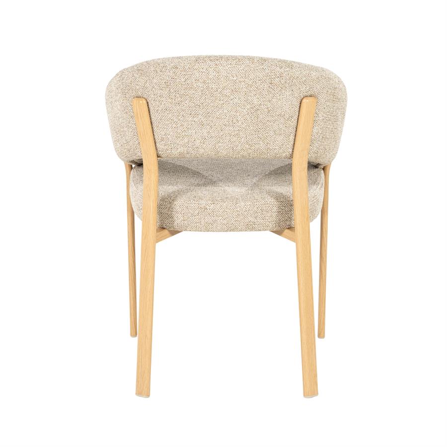 Armstoel Sedia bruin of naturel - BYB