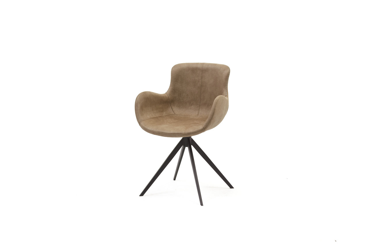 Chaise de salle à manger pivotante Slide Bull - YL