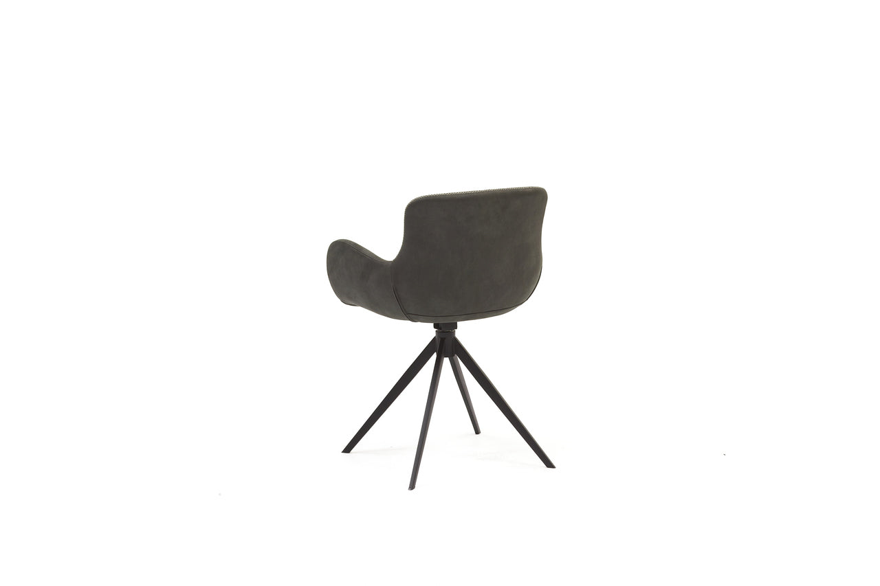 Chaise de salle à manger pivotante Slide Bull - YL