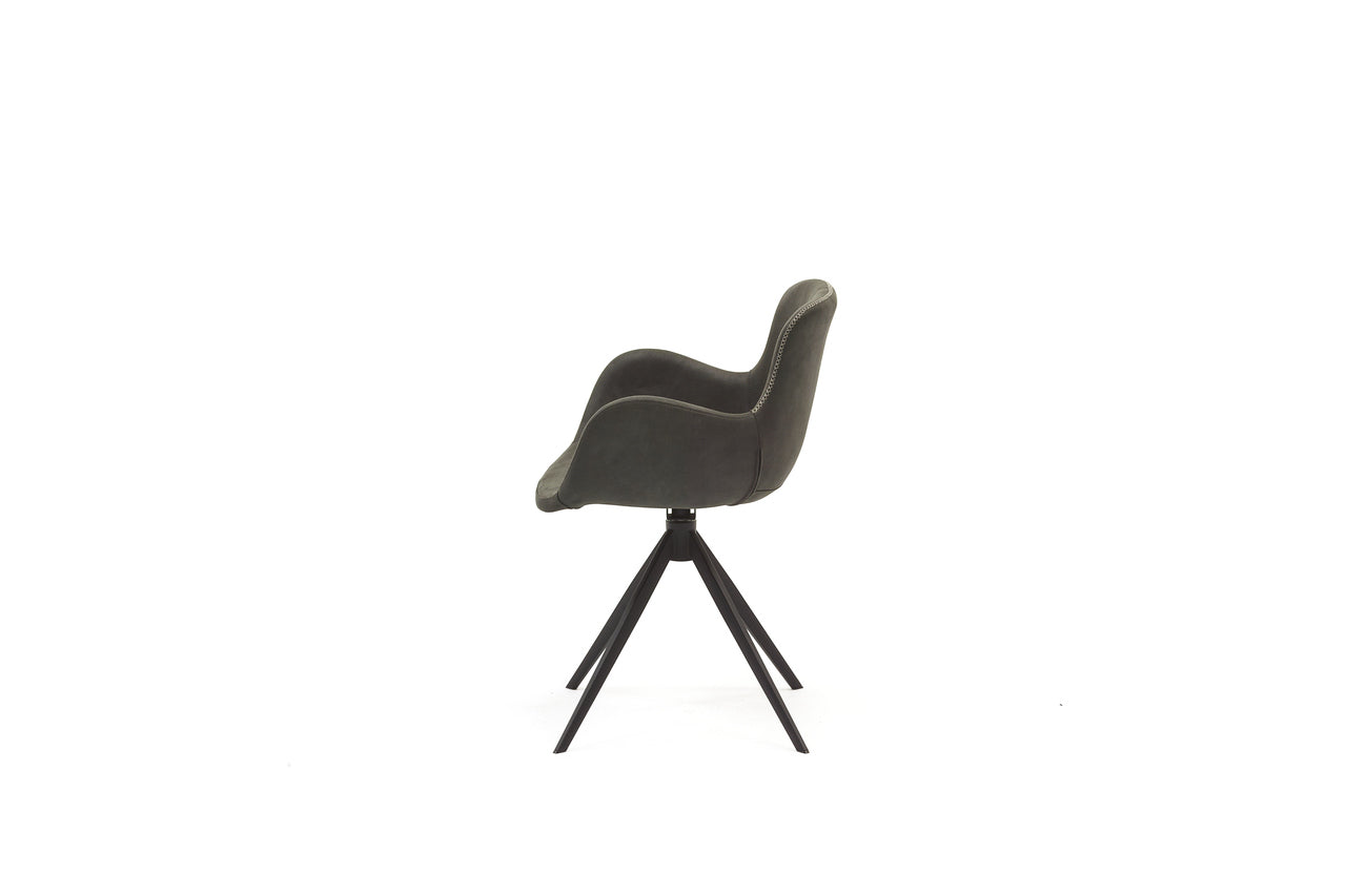 Chaise de salle à manger pivotante Slide Bull - YL