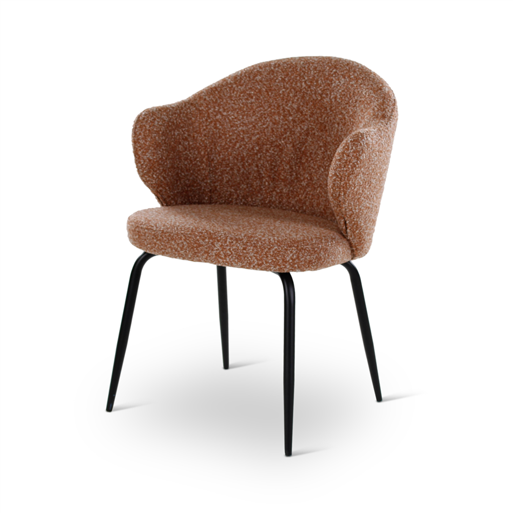 Armstoel Yalo naturel of brick