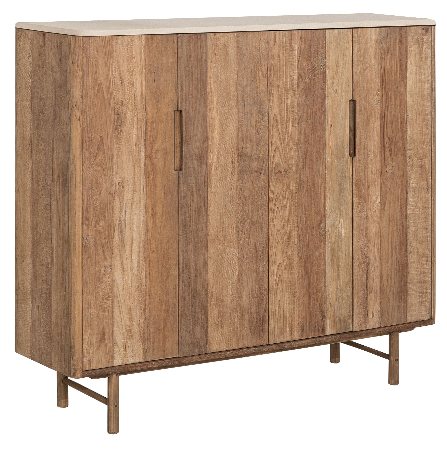 Bergkast Bliss laag Mortex, 4-deurs - DTP